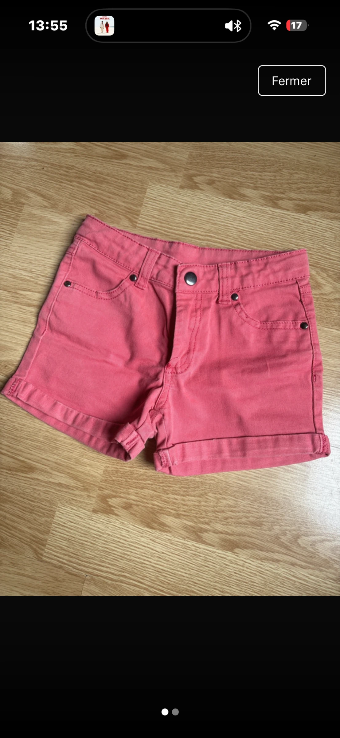 Short fille 6 ans 